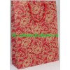 Papierová taška na víno red ornament, 27 × 36 × 10 cm, 13882
