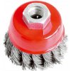 Extol Craft Kefa hrnčekový copánkový 65mm vlnitý drôt S 0,5mm M14x2mm 17007