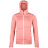 Dámska bunda Ortovox Fleece Light Hoody W Veľkosť: S / Farba: ružová