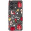 Picasee silikónový prehľadný obal pre Xiaomi Redmi Note 13 4G - Christmas