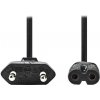 NEDIS napájací kábel 230V pre adaptéry/ prípojný/ Euro zástrčka/ konektor IEC-320-C7/ dvojlinka/ čierny/ bulk/ 3m