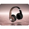V-TAC BlueTooth slúchadlá bezdrôtové, 500mAh, hnedé