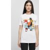 Urban Classics Dámske tričko Ladies Space Jam Let´s Jam Tee Farba: White, Veľkosť: XS