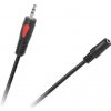 shumee Jack kábel 3,5 zástrčka-zásuvka 1,8 m Cabletech Eco-Line