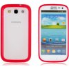 Smartfony-it Kryt pre Samsung i9300 Galaxy S3 priehľadný-červený rám. - NR786