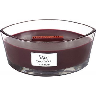 WoodWick Black Cherry vonná sviečka s dreveným knôtom 453,6 g