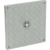 TECHNODRAIN Poklop pochôdzny A15 pre revíznu šachtu WELLDRAIN plastový 200 x 200 mm sivý