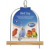 Hojdačka Duvo+ drevená, pre malé a stredné vtáky