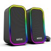 Marvo reproduktory HAVOC 20BK, 6W, čierne, podsvietené SG-285 BK