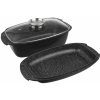 Pekáč GRANDE Aroma s poklopom obojstranný 39x22 cm 127025