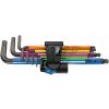 Wera Zástrčné kľúče 1,5 ÷ 10 mm Hex-Plus Multicolour HF BlackLaser, pridržiavacia 9 dielov 022210