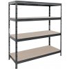 AR Shelving Vysokozáťažový regál Rivet (180x150x60 cm, antracitovosivá) (100396470)