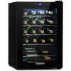 Klarstein Shiraz 20 Uno, vinotéka, 53 l, 20 fliaš, 5-18°C, dotykový ovládací panel (HEA-Shiraz-20-uno-bl)