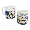 Real Madrid hrnček biely