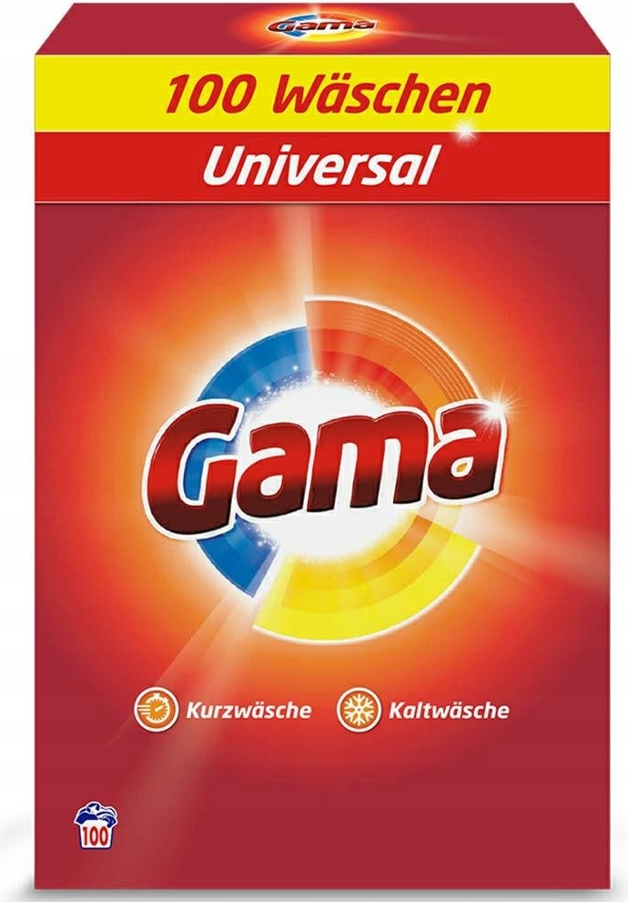 Gama prací prášok univerzálny 6,5 kg 100 PD