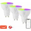 IMMAX NEO SMART sada 3x LED žárovka GU10 4,8W RGB+CCT barevná a bílá, stmívatelná, Zigbee, TUYA 07777C