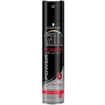 Taft Power strong lak na vlasy s mega fixáciou stupeň 5 250 ml