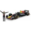 Bburago - RACE Formula F1 s figúrkou jazdca, Oracle Red Bull Racing RB19 (2023), 11# Peréz, 1:24