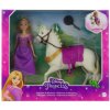 Mattel Disney princezna Locika & kůň Maximus