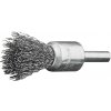 Štetcová kefa pr. 12x20/60x0,3 mm, oceľový vlnitý drôt, stopka pr. 6 mm Lessmann 451161 (EDE79910012)