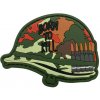 WARAGOD nášivka Born to Kill Helmet PVC Patch Camo