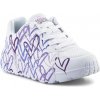 Topánky Skechers JGoldcrown: Uno Lite - Spread the Love Jr 314064L-WLPR EU 31