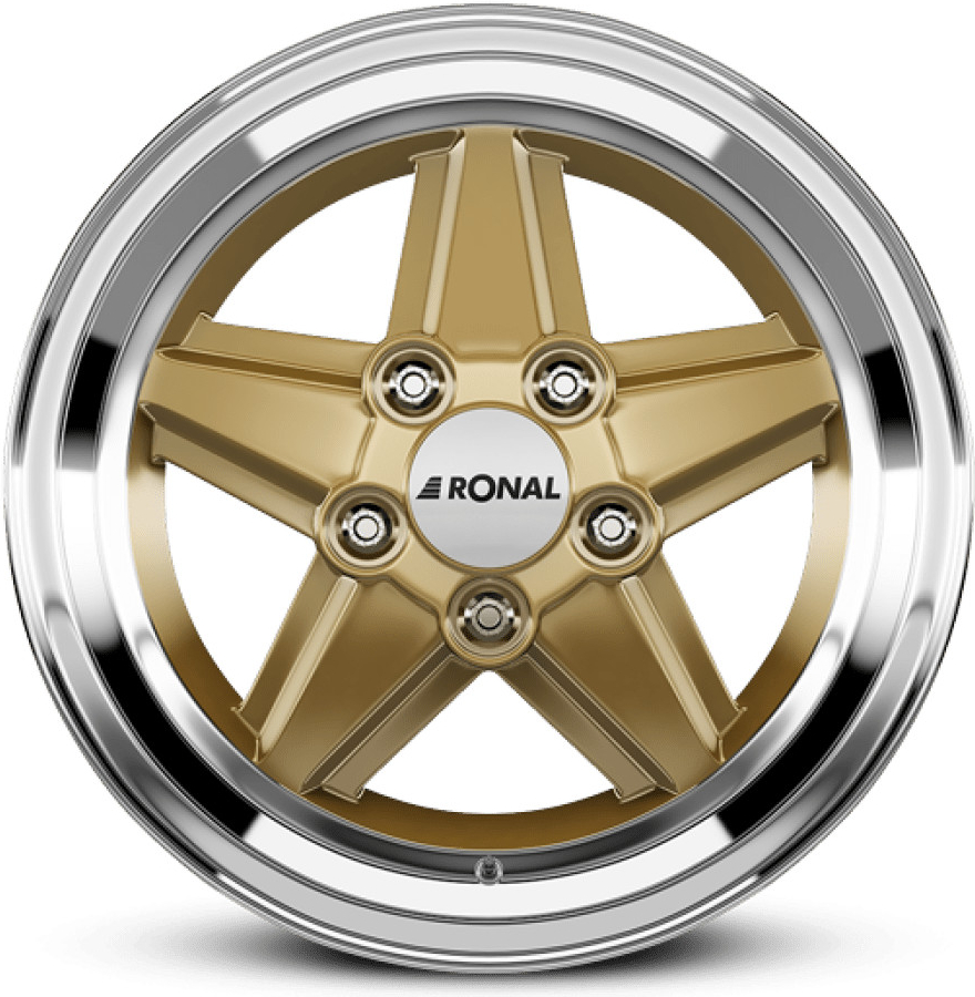 RONAL R9 7x15 5x112 ET23 gold