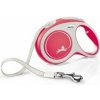 Vodítko FLEXI Comfort New L opasok 5m/60kg červená