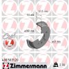 ZIMMERMANN Brzdový bubon 400.5071.20