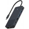 RAPOO adaptér UCM-2006, 12-in-1 USB-C Multiport Adapter