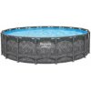 Bestway APX 365 - 561 KC, oválny bazén s kovovým rámom a pieskovým filtrom – 549x132 cm