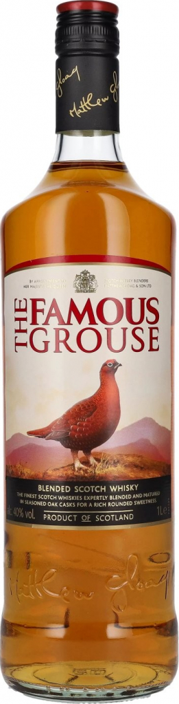 Famous Grouse 40% 1 l (čistá fľaša)