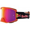 Okuliare STRIVE, Red Bull Spect (oranžové mátné, plexi fialové zrkadlové)