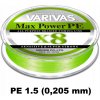 Varivas Šnúra Max Power PE X8 Lime Green 150m 0,205mm