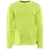 Craft PRO Hypervent LS Wind Top triko pánské Barva: Žlutá, Velikost: XL