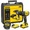 STANLEY Vŕtačka/skrutkovač 18V 2x 2Ah bezuhlíková SFMCD715