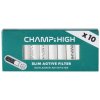 Champ High Filtry s aktivním uhlím 6 mm 10 ks
