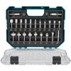 Makita D-74778 Sada fréz pre ponorné a jednoručné frézky 8 mm, 22 ks, v plastovom kufríku