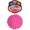 PET NOVA DOG LIFE STYLE Hračka v tvare ježka s výčnelkami 6,5 cm