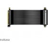 AKASA Riser black X2, 20 cm AK-CBPE01-20B
