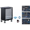 BGS technic Dielenský vozík | 7 zásuviek | s 120 nástrojmi (BGS 6061)