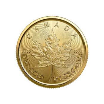 Royal Canadian Mint zlatá minca Maple Leaf 2023 1/10 oz