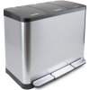 Emuca Odpadkový kôš GALEON 3 x 9L / Nerez