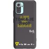 Picasee silikónový čierny obal pre Xiaomi Redmi Note 10 Pro - Kazma - TOHLE JE ŽIVOT A NIC VÍC NEBUDE