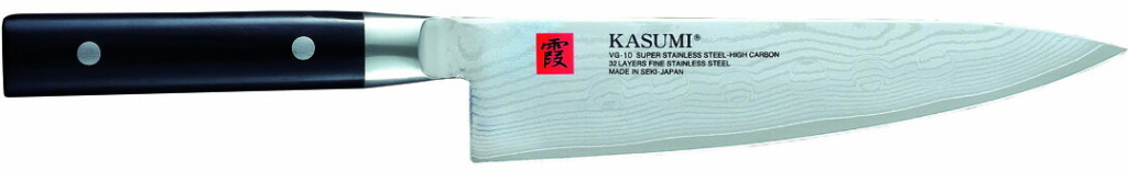 KASUMI Damašská oceľ šéfkuchársky nôž CARBON 20 cm