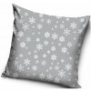 TipTrade (CZ) · Vianočný povlak na vankúš - motív Snehové vločky - 40 x 40 cm