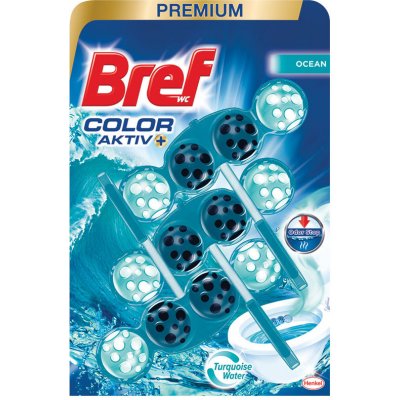 Bref WC blok Color Aktiv Ocean 3 ks