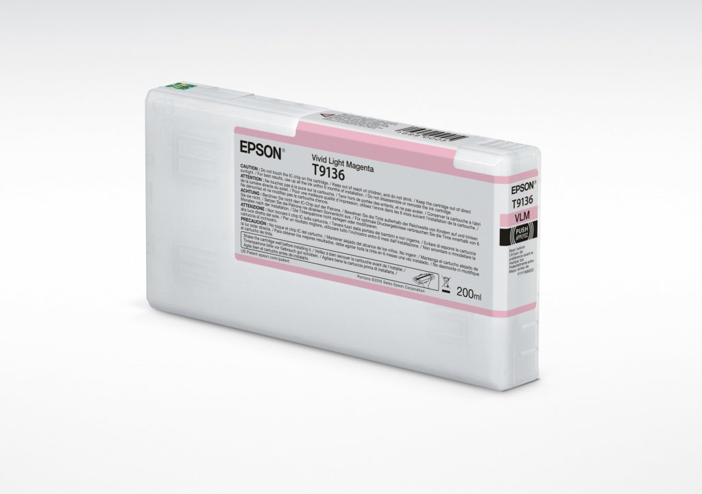 Epson T9136 Vivid Light Black - originálny