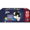 Felix Fantastic sáček Multipack kurča, hovädzie, losos, tuniak 44 x 85 g
