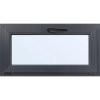TeraGlass Okno pivničné plastové 4-komorové 2-sklo antracit 500 x 500 x 60 mm
